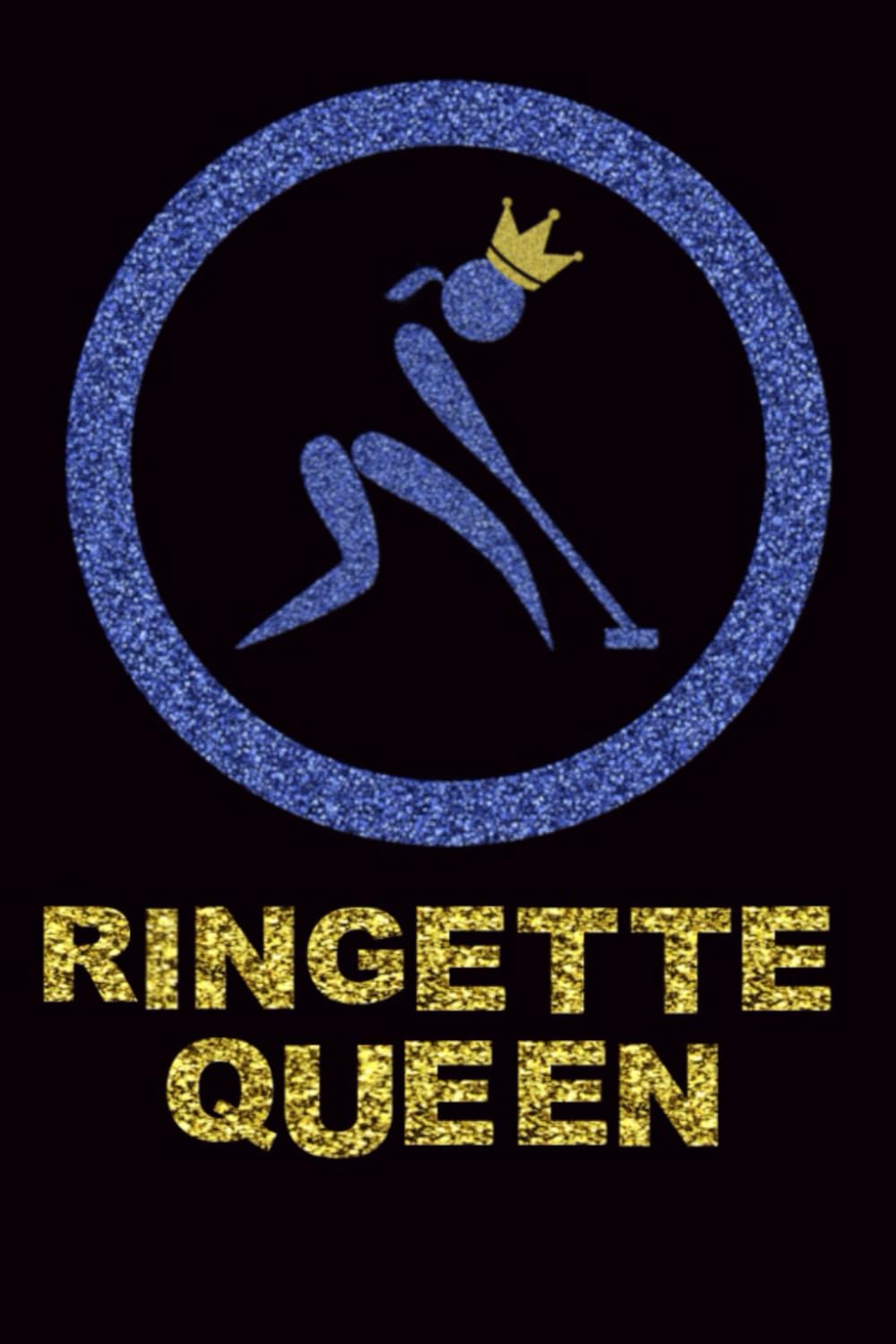 Ringette Queen: Blank Lined Notebook Journal V1