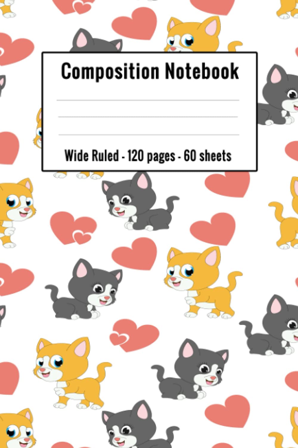 Composition Notebook: cute notebooks for school for teen girls | cat composition notebook wide ruled baixar o livro de graça