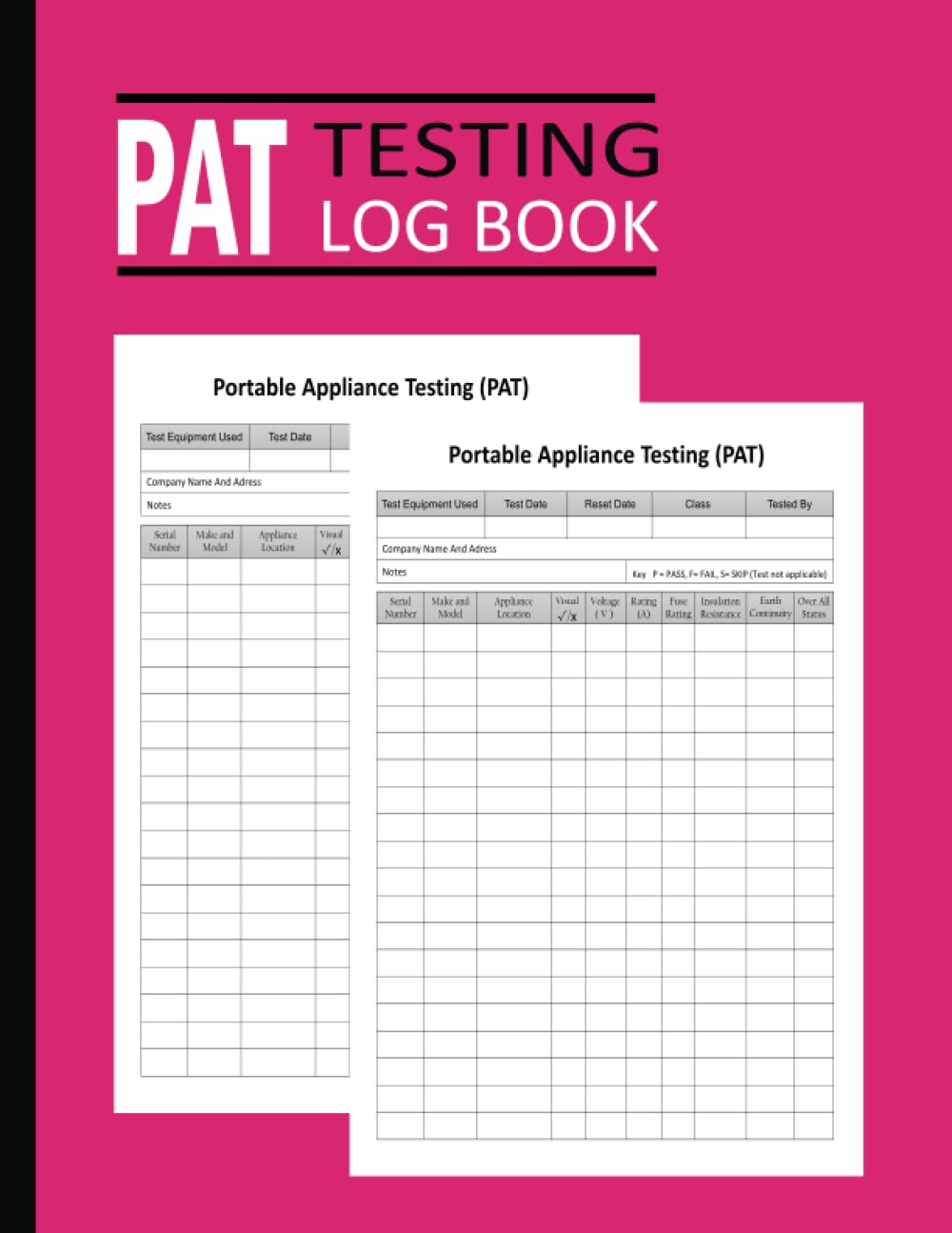 Pat Testing Log Book: Portable Appliance Testing Log Book | Equipment for PAT Tester | Testing of Electrical Equipment For Businesses, Schools,... Record More than 2000 Entries | 120 Pages baixar o livro de graça