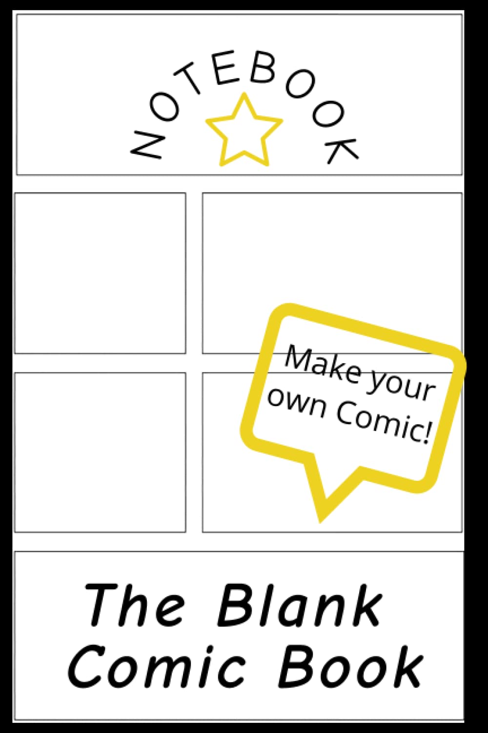 The Blank Comic Book Notebook: Draw Your Own Awesome Comics - Variety Of Templates: 100 pages baixar livro de graça