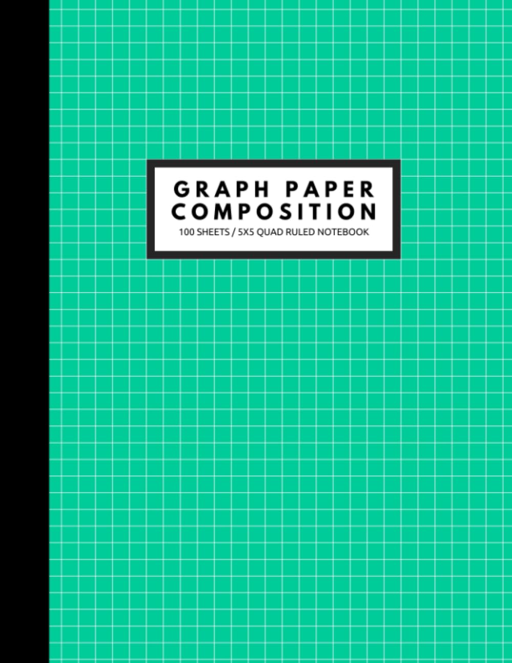 capítulo por capítulo baixar Graph Paper Composition Notebook: 100 Sheets, Grid Paper Notebook, Quad Ruled 5x5, 8.5 Inch x 11 Inch, Caribbean Green.