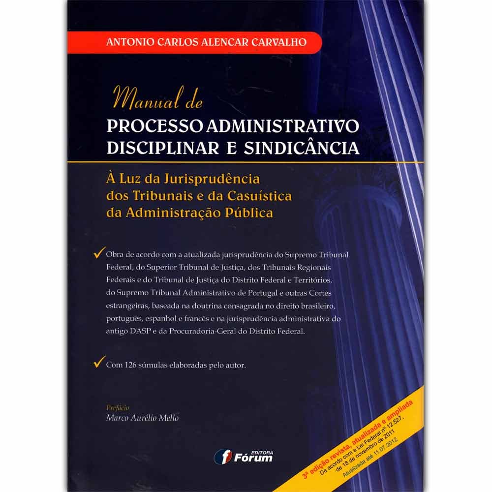 Manual de Processo Administrativo - Disciplinar e Sindicância baixar o livro de graça