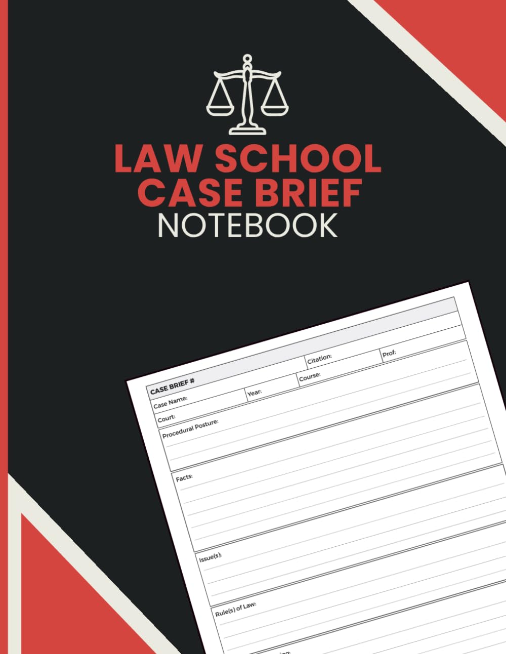 capítulo por capítulo baixar Law School Case Brief Notebook