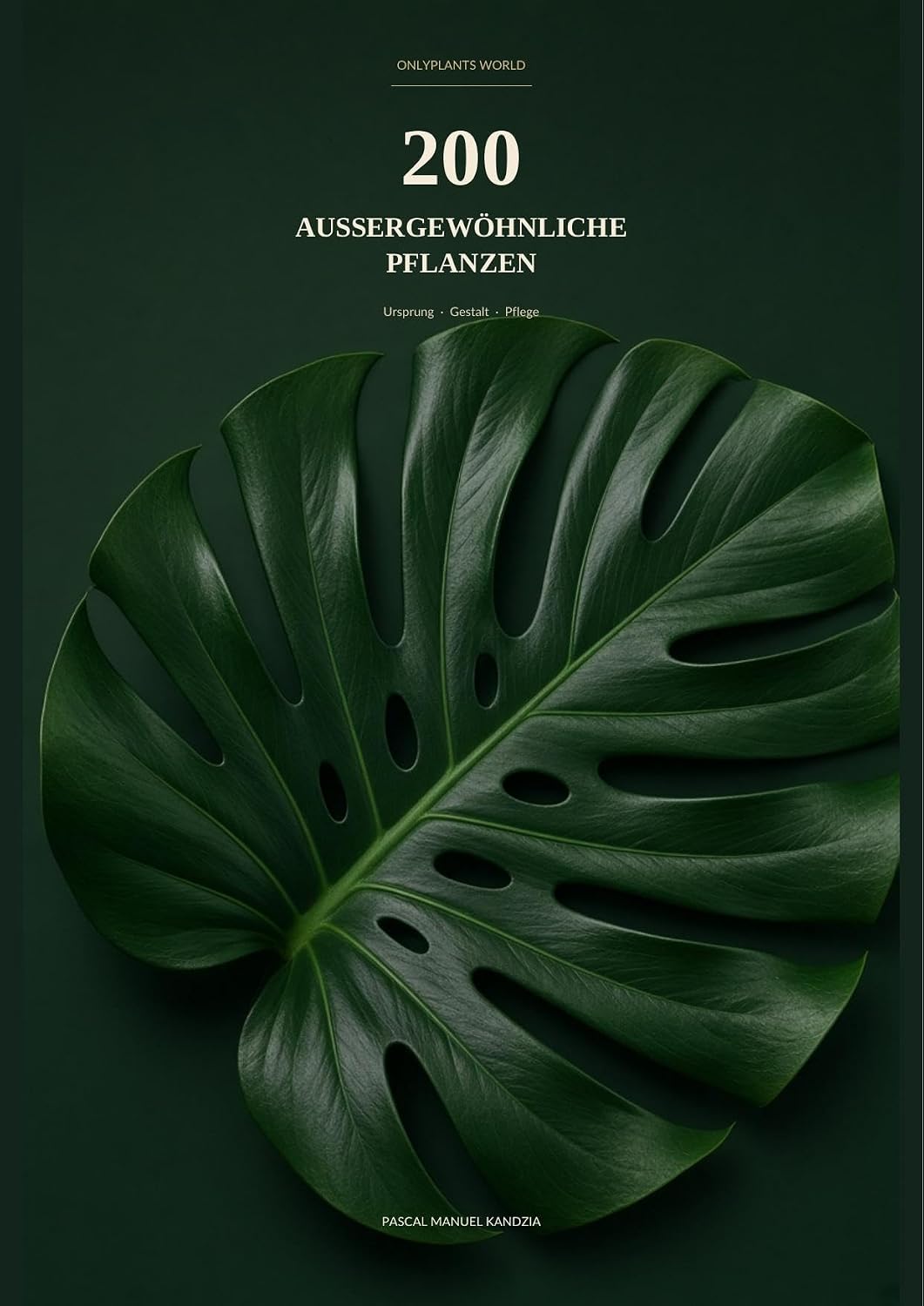 200 Außergewöhnliche Pflanzen: Ursprung, Gestalt und Pflege (German Edition) baixar livro de graça