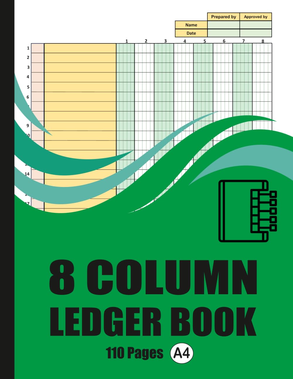 8 Column Ledger Book: Colorful Multi Column Ledger for Accurate Accounting Records & Personal Finance baixar o livro de graça
