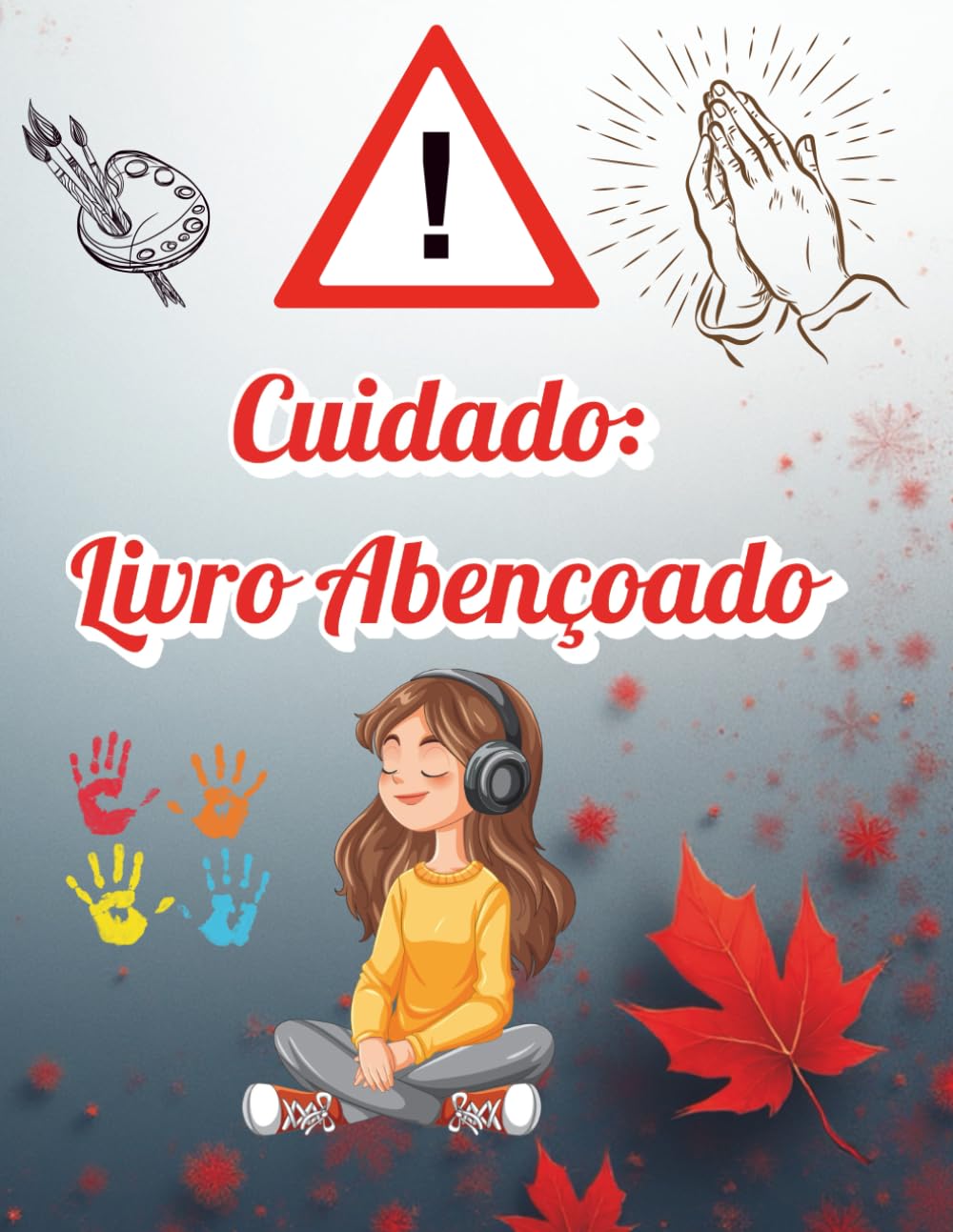 Cuidado: Livro Abençoado: Um Livro de Colorir para Atrair Paz, Luz e Boas Energias baixar livro de graça
