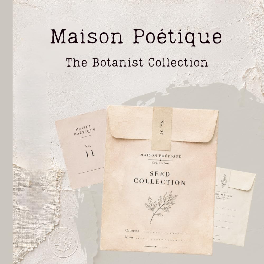 capítulo por capítulo baixar Cut & Collage – Maison Poétique – The Botanist Collection: Curated Papers for Junk Journaling | Scrapbooking & Creative Paper Crafts