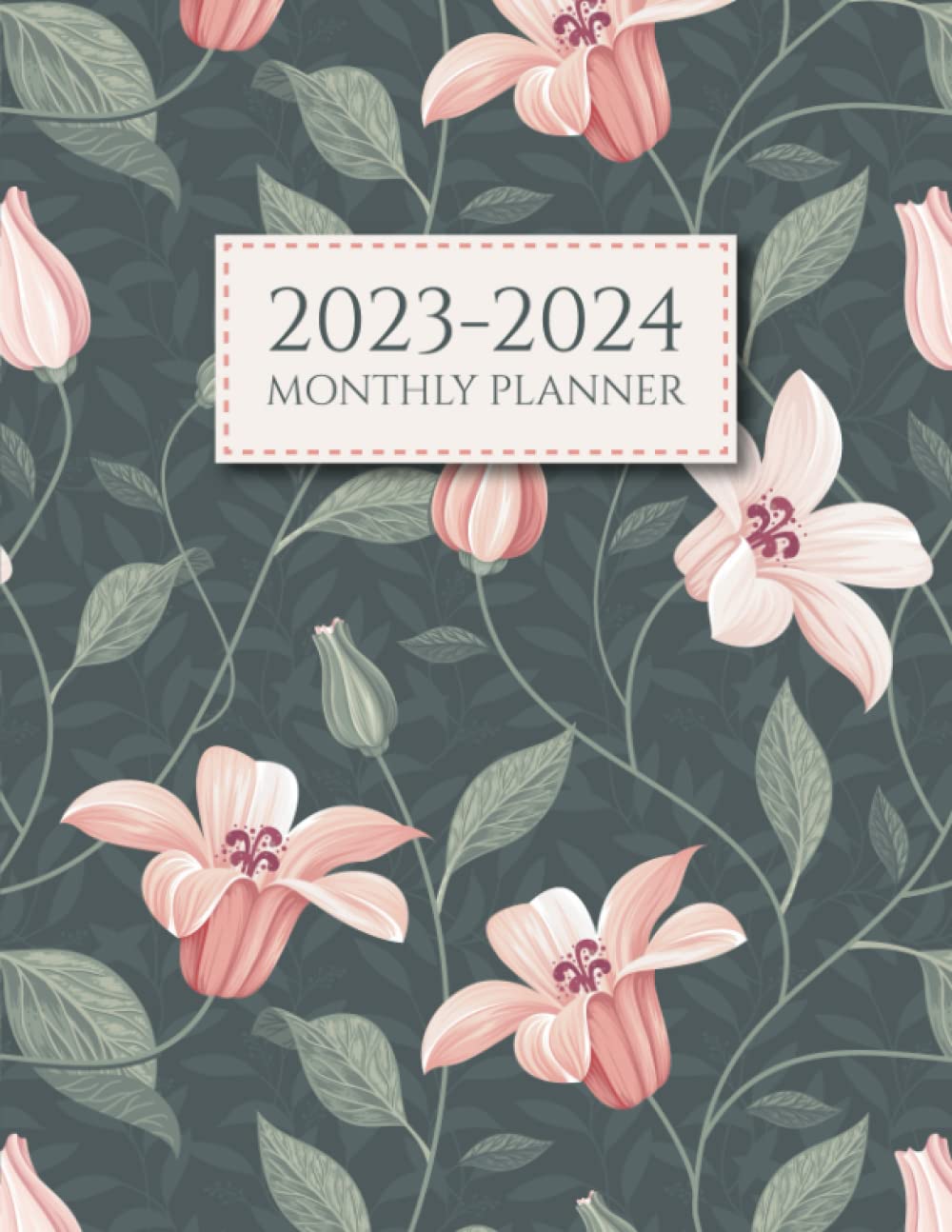 ler totalmente 2023-2024 Monthly Planner: Two Year Calendar Schedule Organizer, January 2023 - December 2024 (24 Months) with Federal Holidays, Vintage Floral Cover