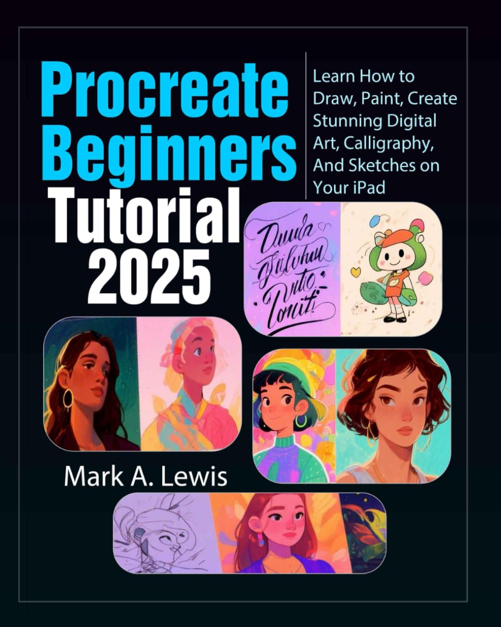 ler totalmente Procreate Beginners Tutorial 2025: Learn How to Draw, Paint, Create Stunning Digital Art, Calligraphy, And Sketches on Your iPad