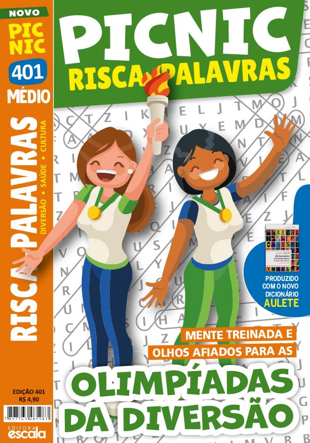 Picnic Risca-palavras - Médio: 401 - Olimpíadas da Diversão baixar o livro de graça