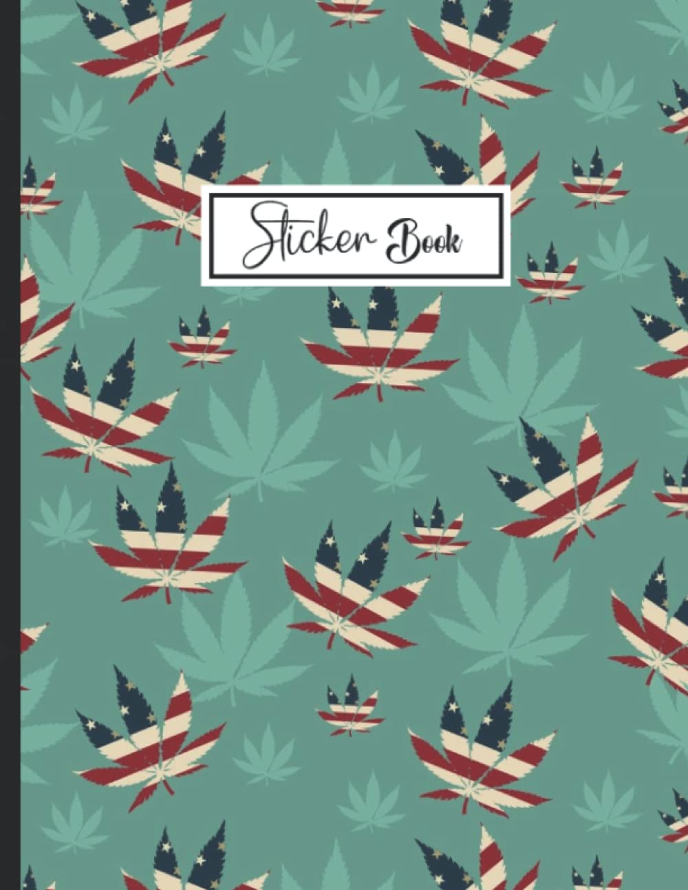 capítulo por capítulo baixar Sticker Book: American Flag Theme Sticker Book Collecting Album Blank Notebook.