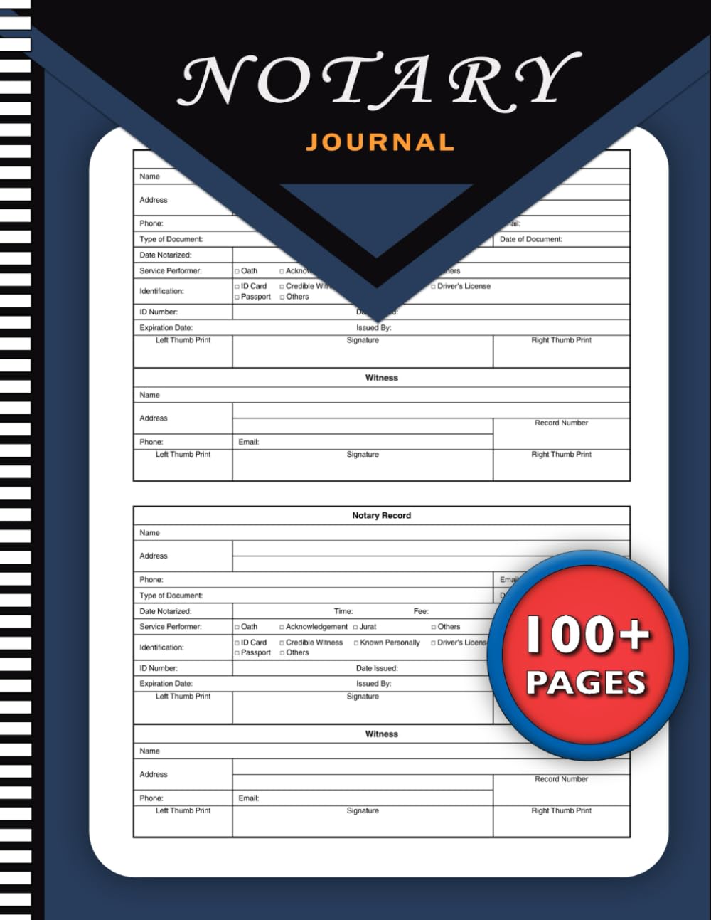 ler totalmente Official Notary Journal Log Book For Detailed Notarization Tracking