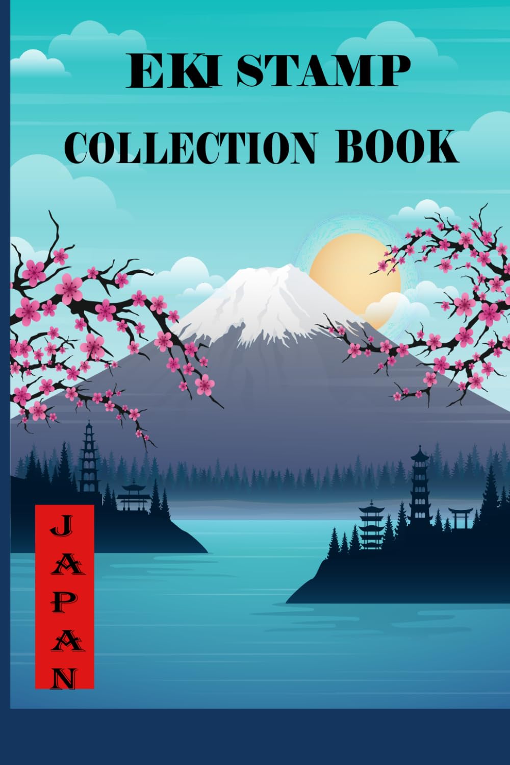 capítulo por capítulo baixar Eki Stamp Book Japan: A Small Eki Station and Travel Collection Notebook to Collect Japanese Railway and Travel Souvenir Stamps, Log book for Travelers and Collectors, Passport Size - cherry blossom