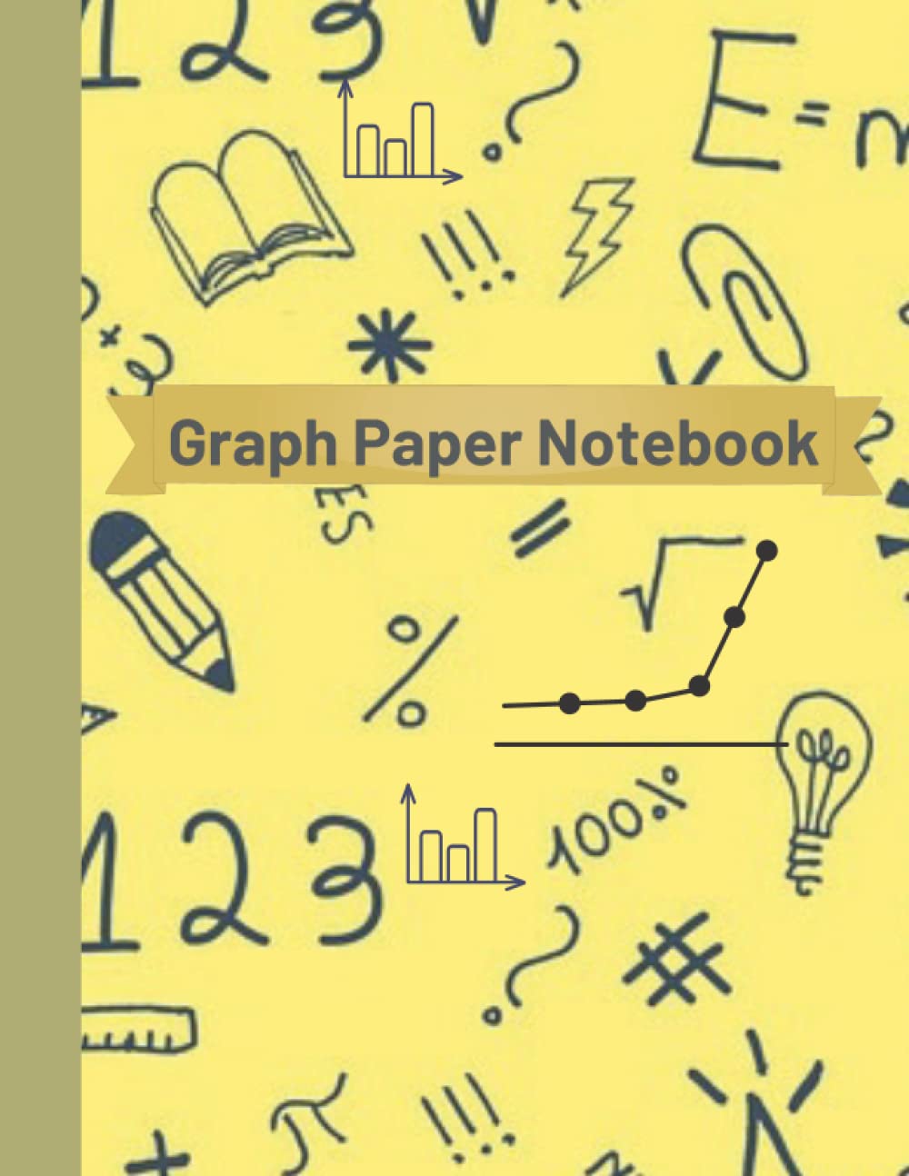 Graph Paper Notebook: Grit Paper Yellow Composition Notebook, Quad Ruled, Perfect for Math and Science Students, for School, College and University baixar o livro de graça