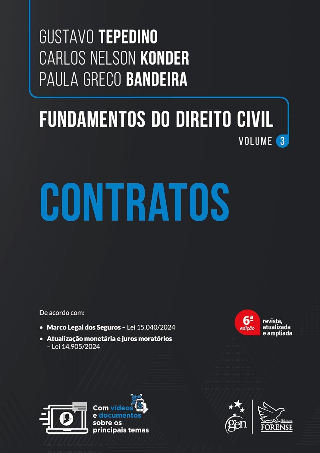 ler totalmente Fundamentos do Direito Civil Contratos Vol. 3 - 6ª Edição 2025