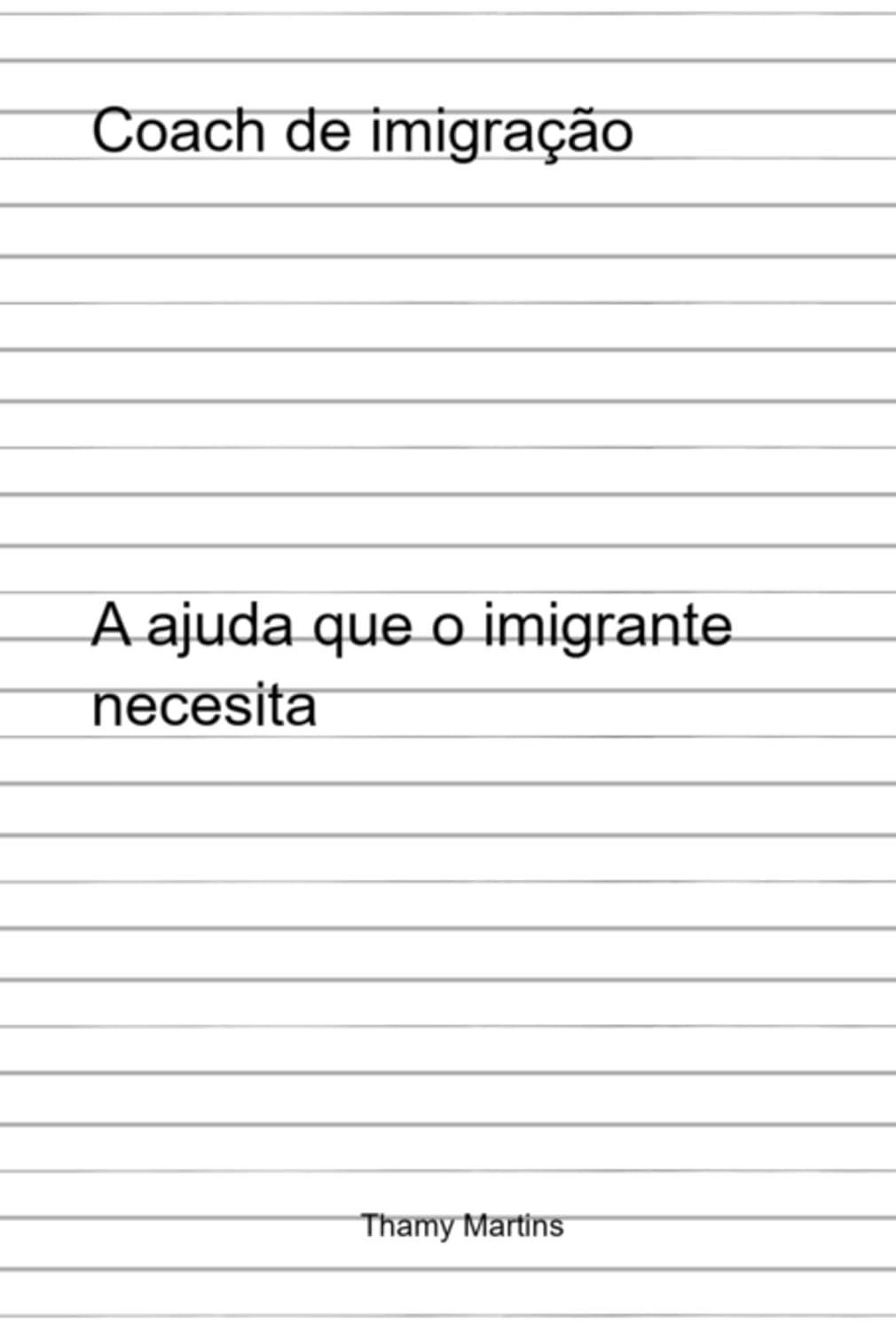 Coach De Imigraçao baixar livro de graça