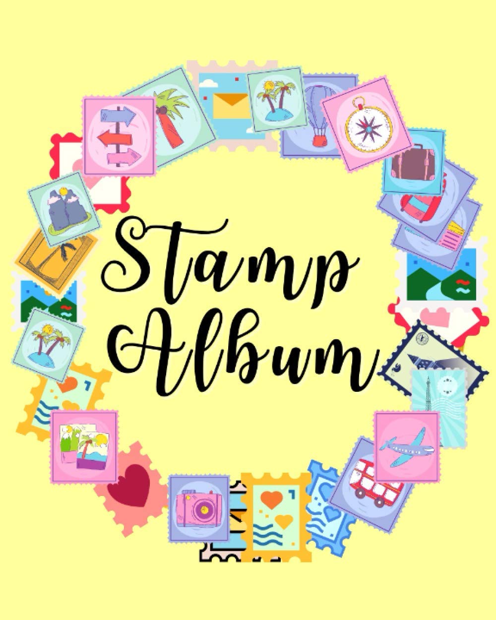Stamp Album: Track and Organize Postage Stamps / Notebook and Catalog for Everyone who loves Stamps / Gift for Christmas baixar livro de graça