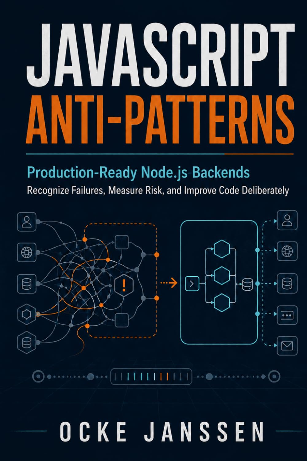 ler totalmente JavaScript Anti-Patterns: Production-Ready Node.js Backends—Recognize Failures, Measure Risk, and Improve Code Deliberately