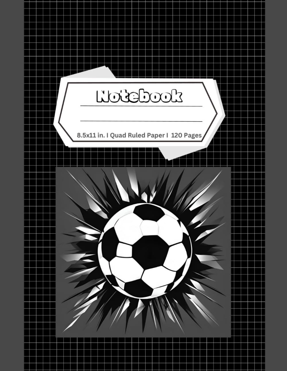ler totalmente Notebook: 8.5 x 11 I Quad Ruled Paper I 120 Pages