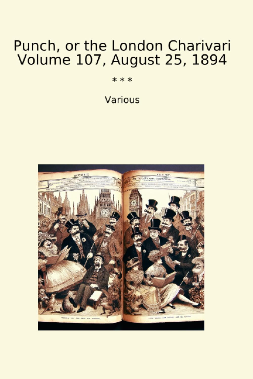 Punch, or the London Charivari Volume 107, August 25, 1894 (Classic Books) baixar o livro de graça