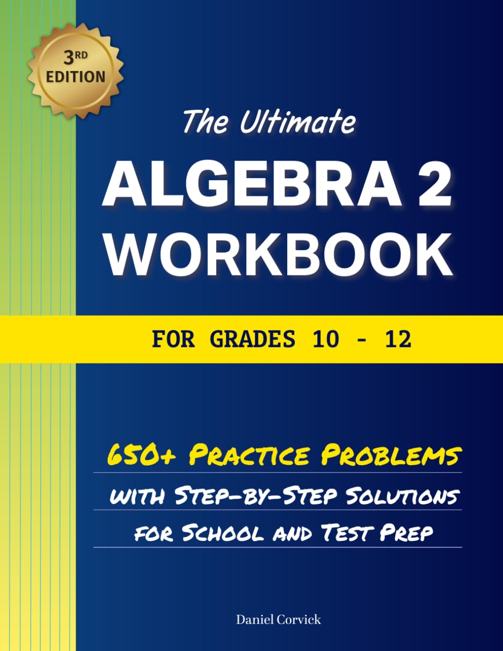 capítulo por capítulo baixar The Ultimate Algebra 2 Workbook for Grades 10-12: 650+ Practice Problems with Step-By-Step Solutions for School and Test Prep (High School Math Workbooks)