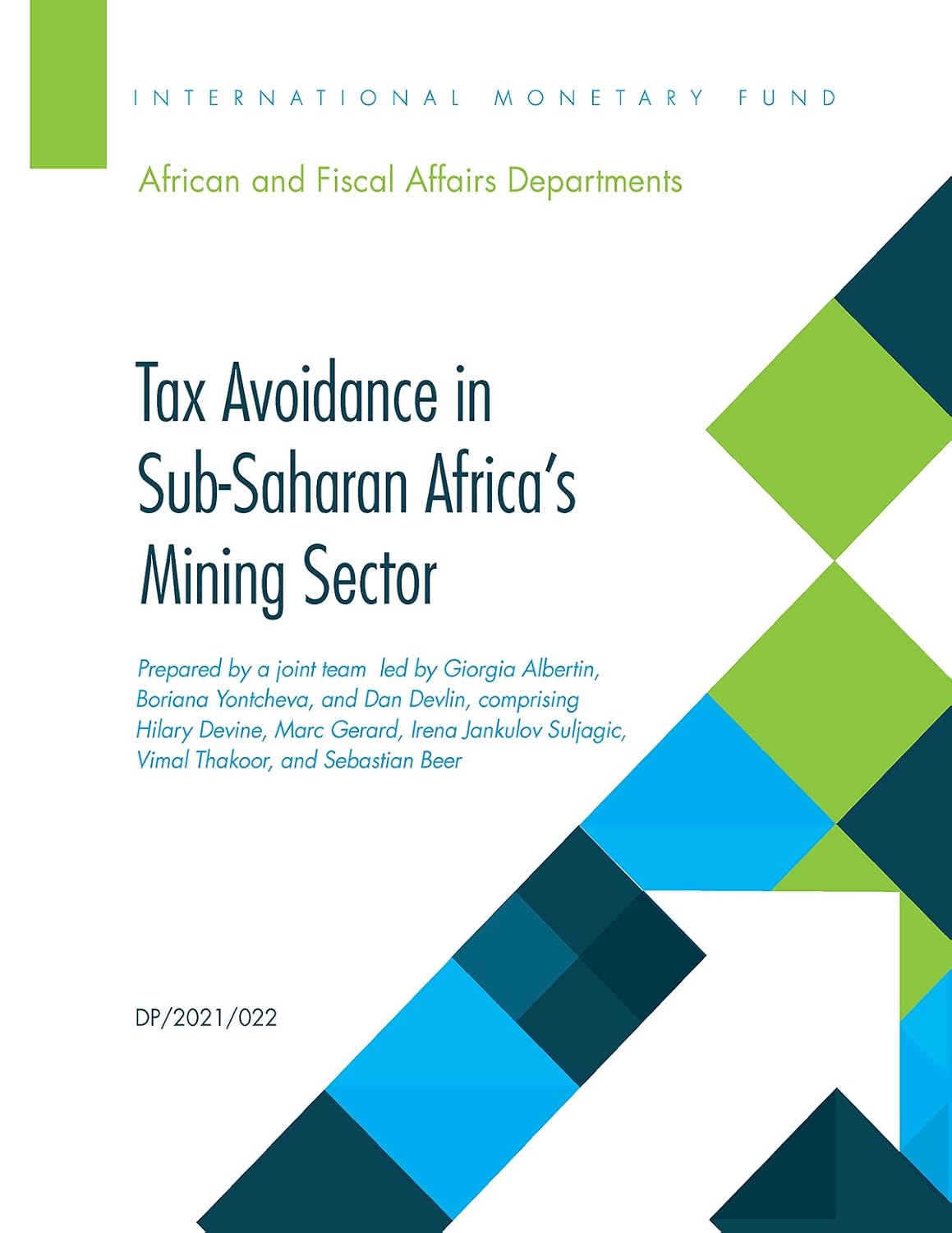 Tax Avoidance in Sub-Saharan Africa’s Mining Sector (Departmental Papers) (English Edition) baixar livro de graça