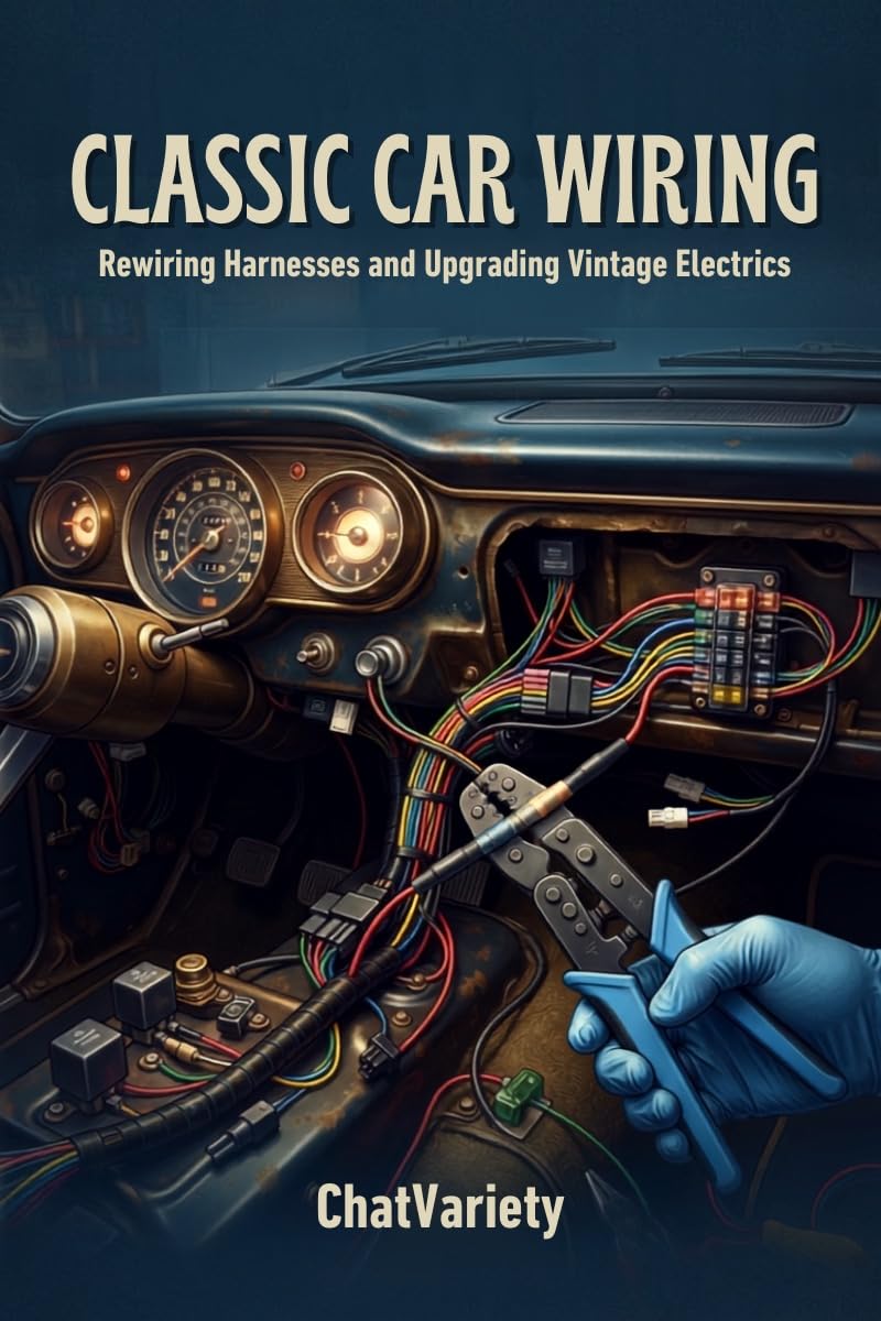 ler totalmente Classic Car Wiring: Rewiring Harnesses and Upgrading Vintage Electrics (Classic Car Restoration Series Book 5) (English Edition)