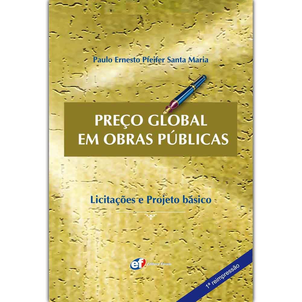 capítulo por capítulo baixar Preço global em obras públicas - licitações e projeto básico