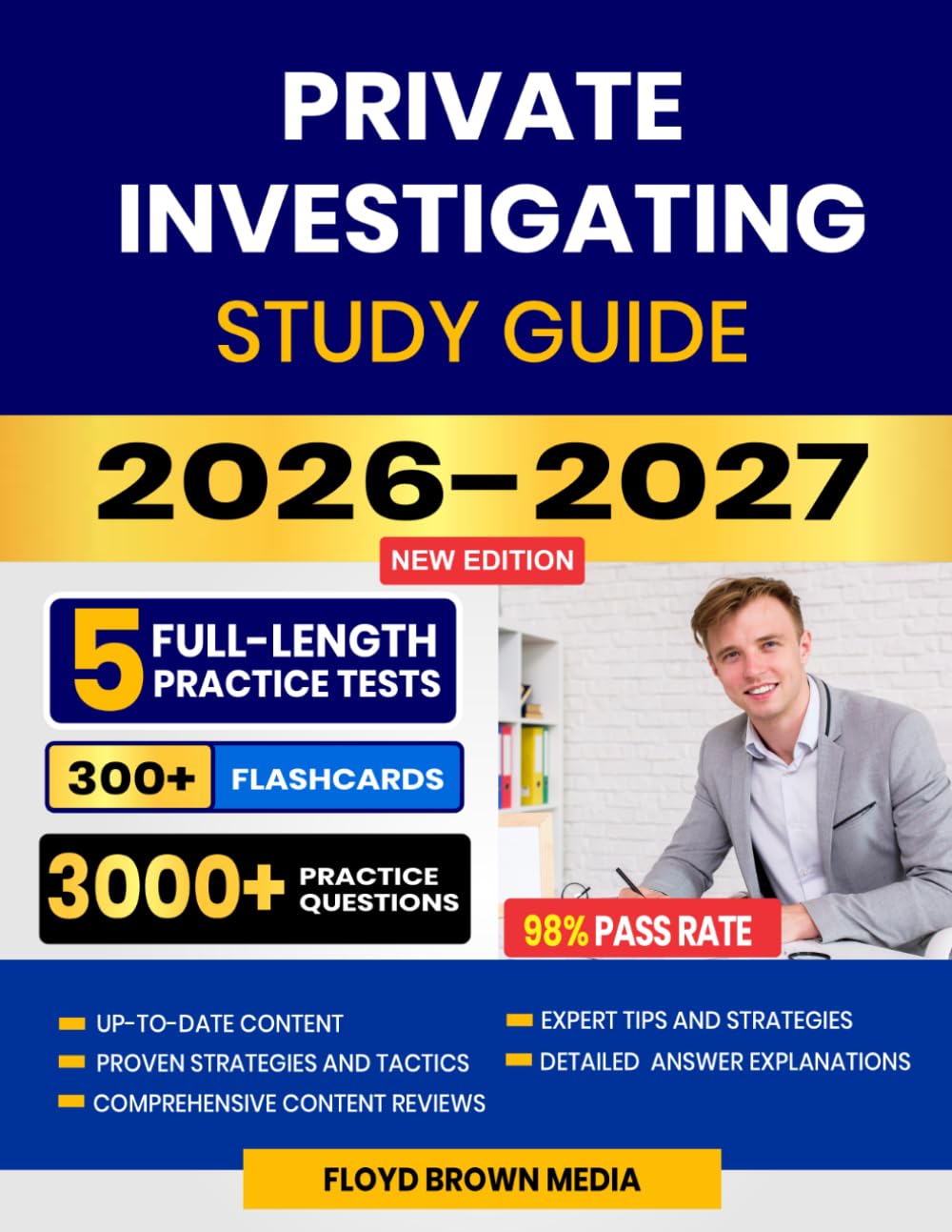 Private Investigating Study Guide 2026-2027: Complete Training Handbook, Proven Strategies, 5 Full- Length Practice Tests and Detailed Answer Explanations with 300+ Flashcards baixar o livro de graça
