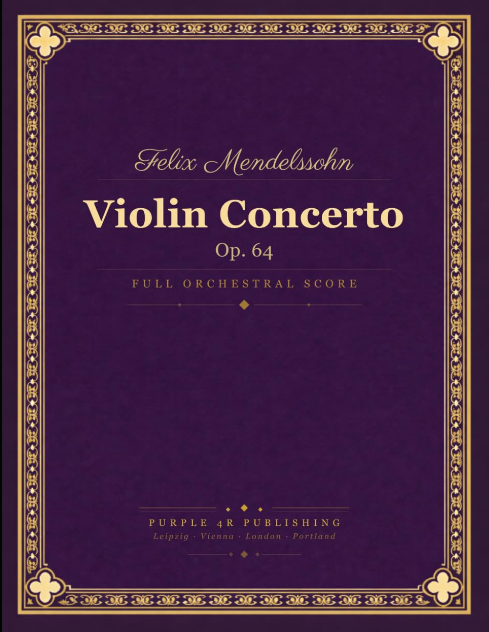 capítulo por capítulo baixar Mendelssohn: Violin Concerto in E minor, Op. 64 - Full Orchestral Score