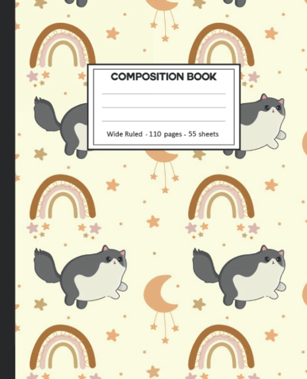capítulo por capítulo baixar Composition Notebook: Composition Notebook with Rainbow with cat for School.
