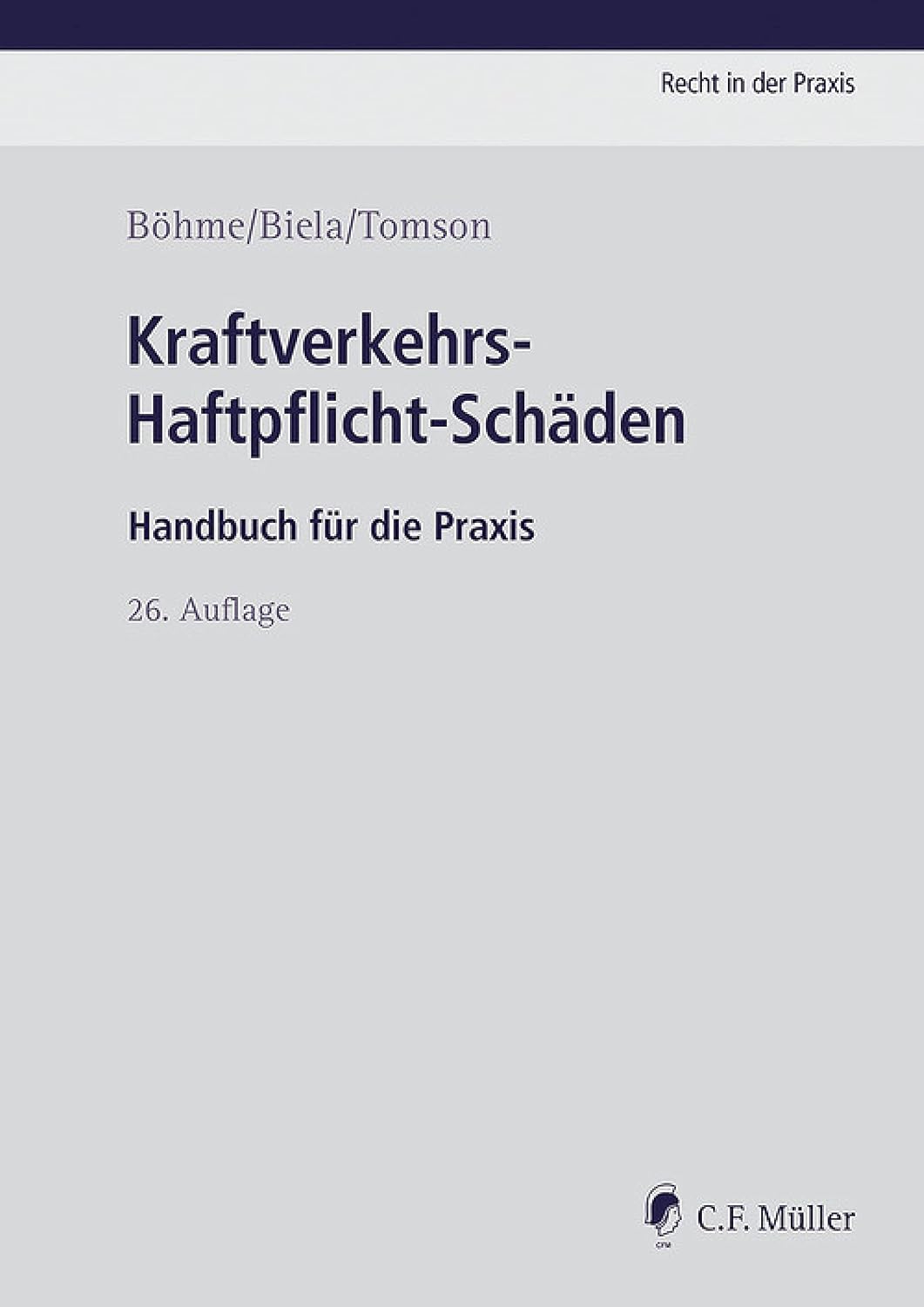 Kraftverkehrs-Haftpflicht-Schäden: Handbuch für die Praxis (Recht in der Praxis) (German Edition) baixar livro de graça