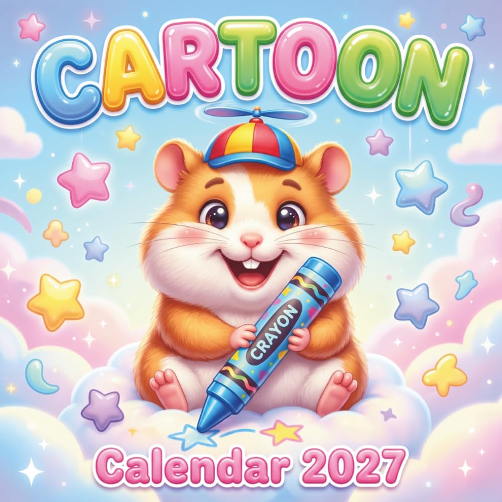 Cartoon Calendar 2027: Filled with Joyful, for Kids and Kawaii Lovers baixar o livro de graça