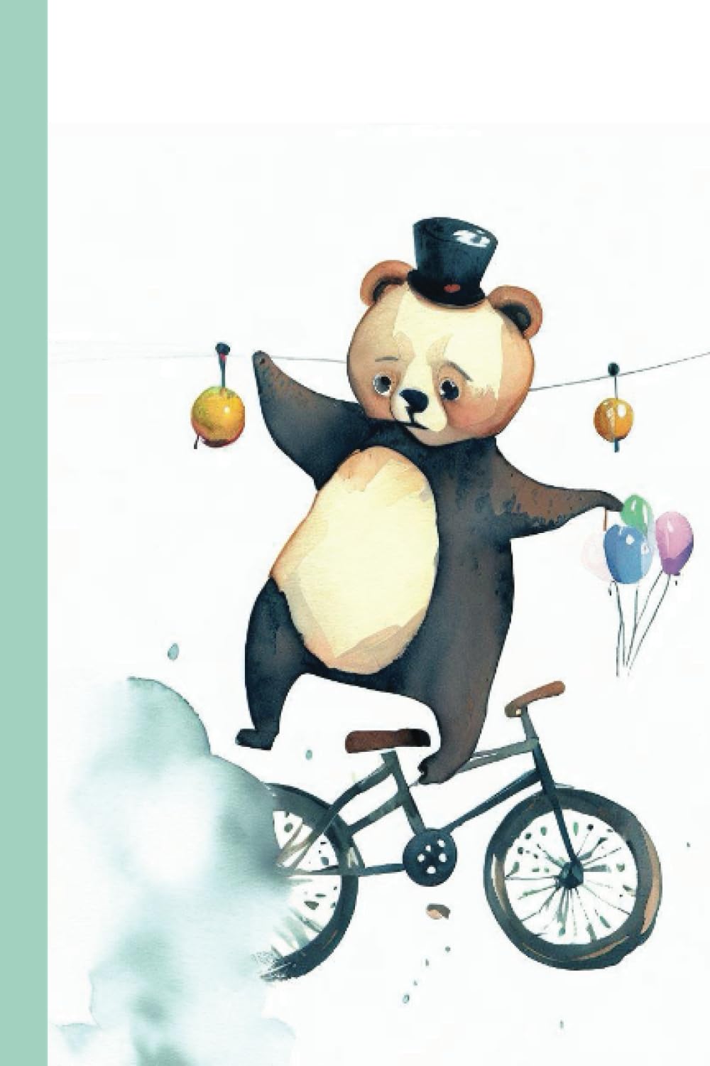 capítulo por capítulo baixar A Bear Cycling along a Tightrope Journal: Classic Ruled Notebook (6x9) 100 pages