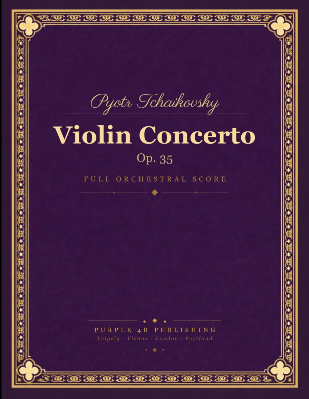 capítulo por capítulo baixar Tchaikovsky: Violin Concerto in D major, Op. 35 - Full Orchestral Score