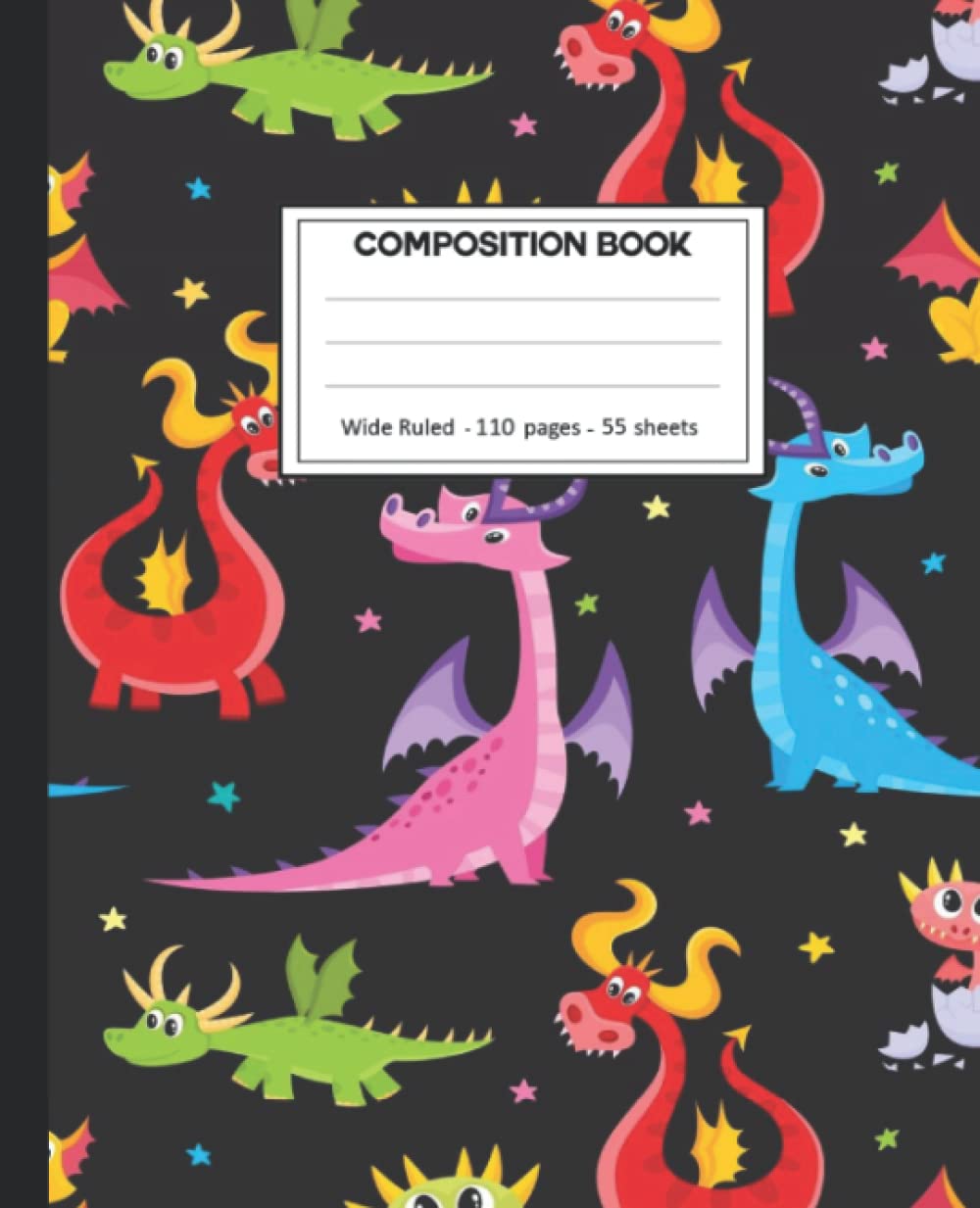 capítulo por capítulo baixar Composition Notebook: Composition Notebook with Dragon for School.