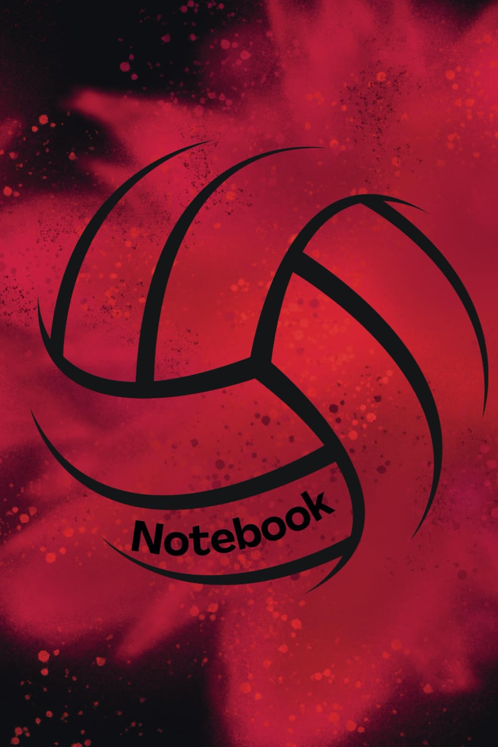 capítulo por capítulo baixar Notebook: Red Volleyball Lined Writing book | 6X9 | 100 Pages