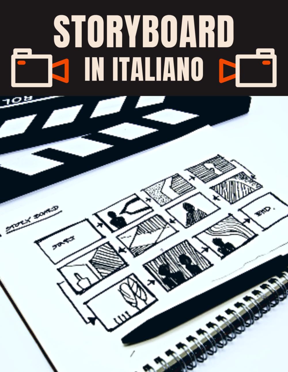 ler totalmente Storyboard in Italiano: Storyboard Quaderno - Template in italiano per videomaker, filmaker, animatori e registi (Italian Edition)