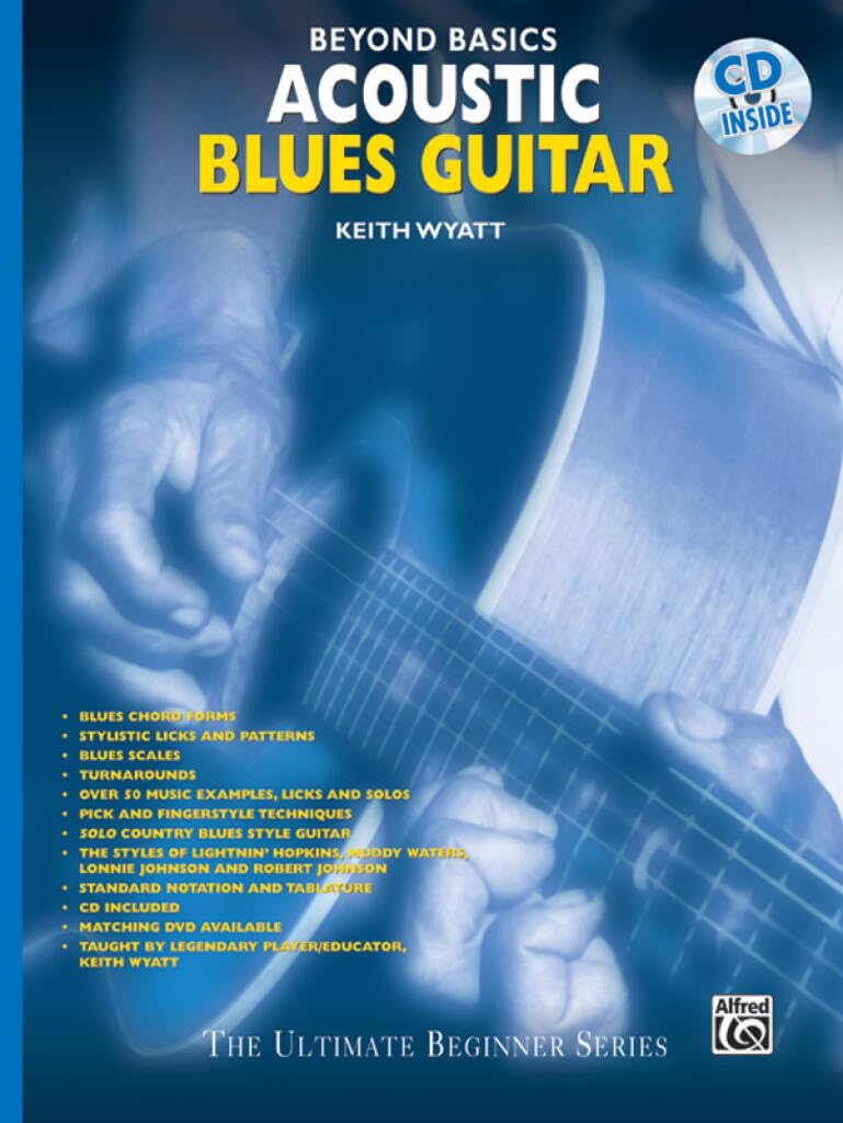 ler totalmente Beyond Basics: Acoustic Blues Guitar, Book & CD