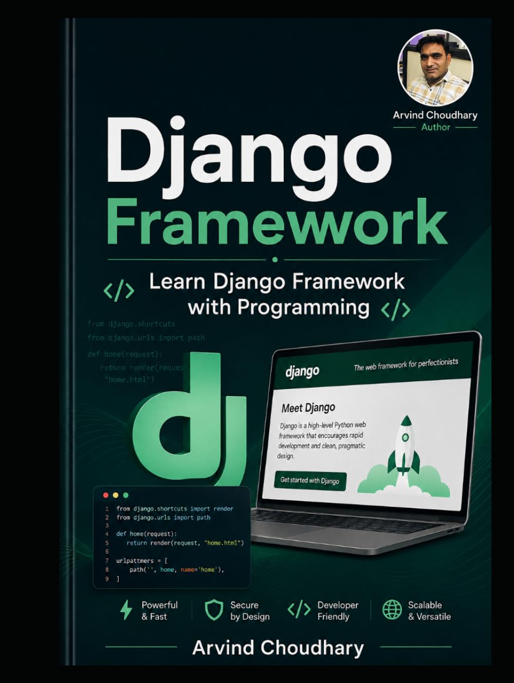 ler totalmente Mastering Django Web Development: Django Full Stack Development Guide: Build Modern Web Applications with Python, Django, REST APIs & Real Projects