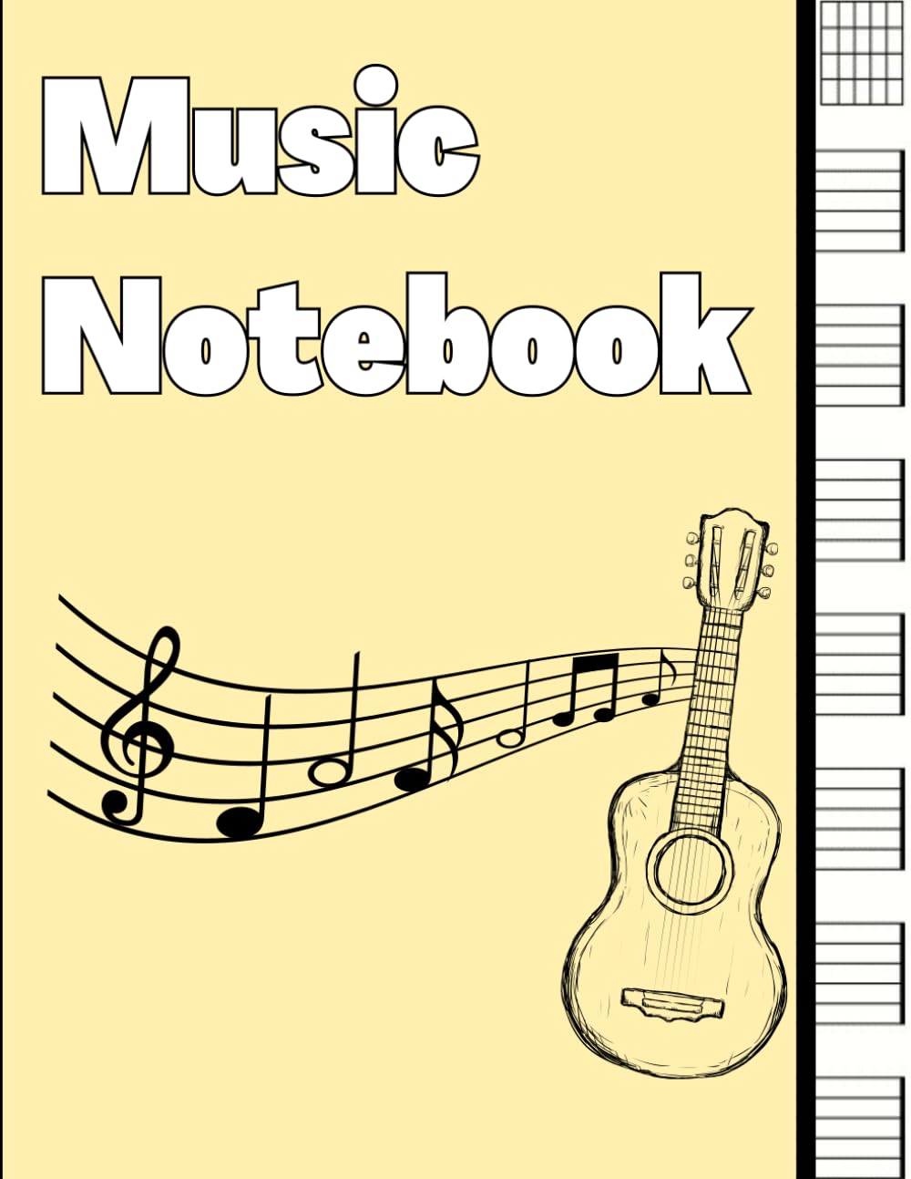 Music Notebook: Guitar Tablature Notebook - Music Writing Notebook For Kids - Blank Sheet Music Notebook - Musical Manuscript Notebook - 7 Staves Per... Sheet Music For Guitarist And Musicians baixar o livro de graça