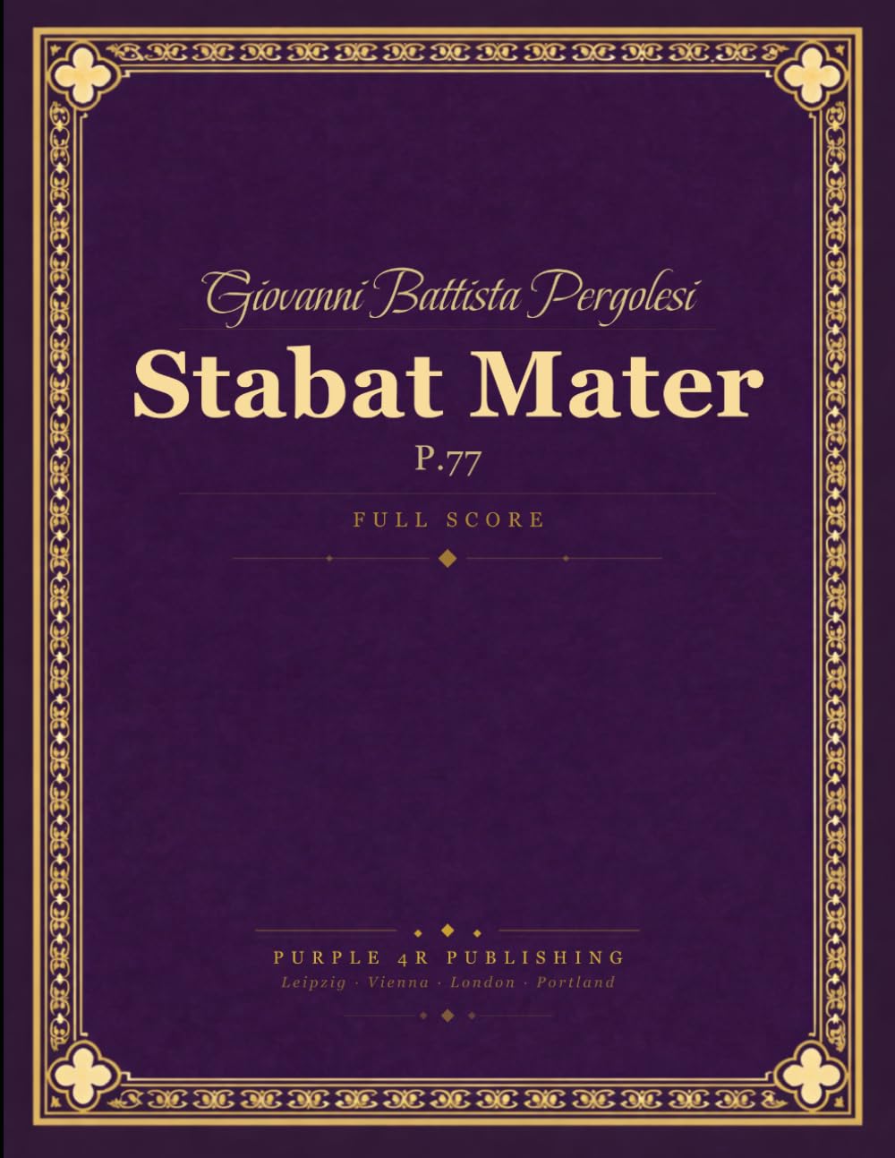capítulo por capítulo baixar Pergolesi: Stabat Mater, P.77 - Full Orchestral Score