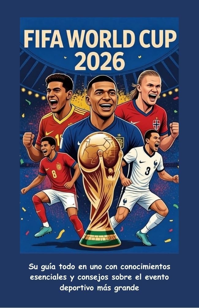 FIFA WORLD CUP 2026 (SPANISH EDITION): (CON IMÁGENES A COLOR) Su Guía Todo En Uno Con Conocimientos Esenciales Y Consejos Sobre El Evento Deportivo Más Grande baixar o livro de graça