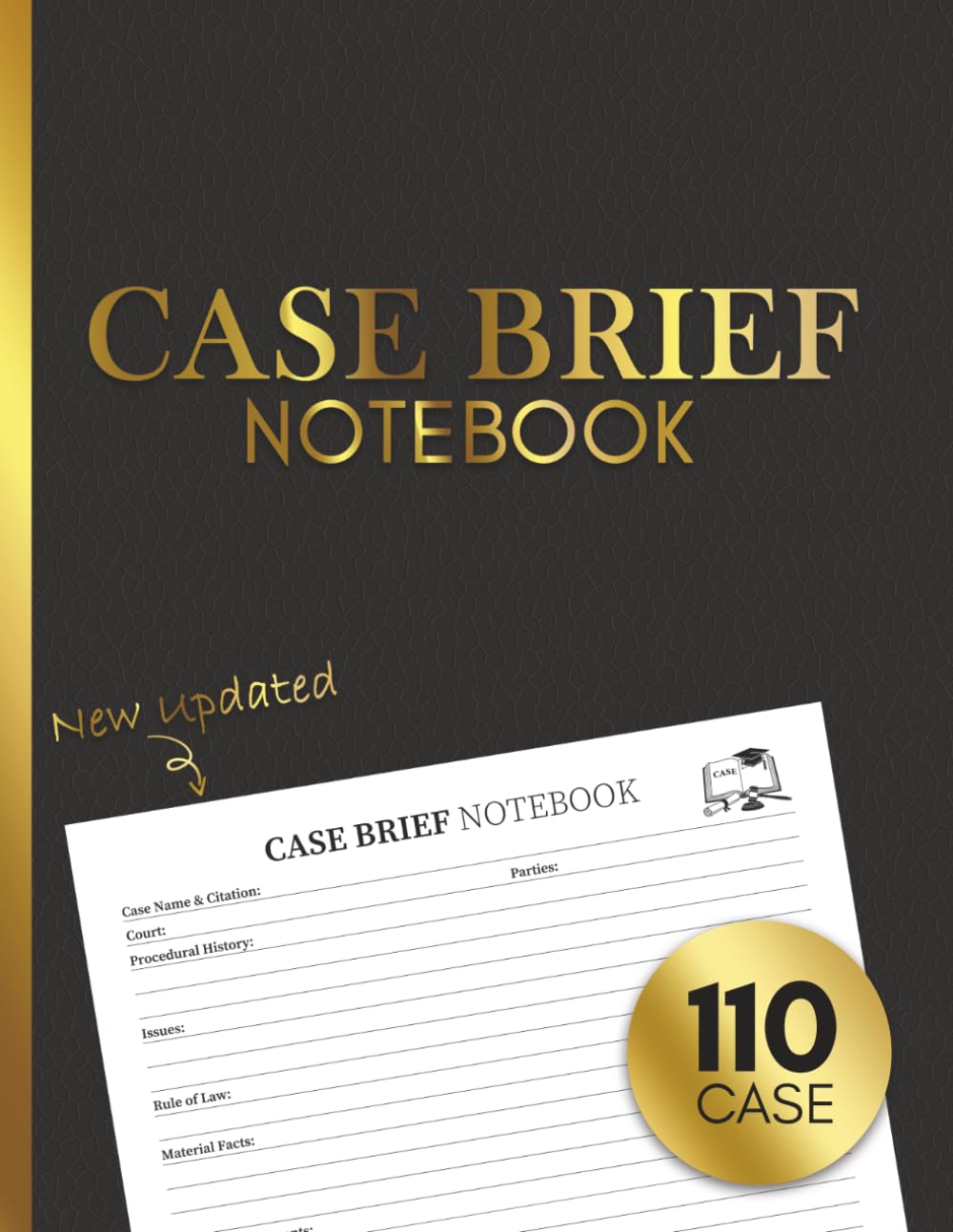 ler totalmente Law School Case Brief Notebook: Law Students Essential Notes To Record, Organize Cases, Note-taking Guide For Analyse, Write Legal Cases For Law Practice