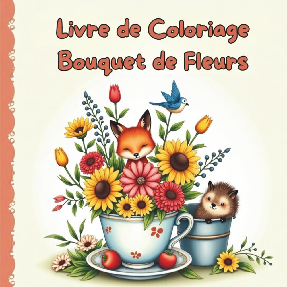 Livre de Coloriage Bouquet de Fleurs, Détente et Inspiration Florale pour Adultes (French Edition) baixar o livro de graça