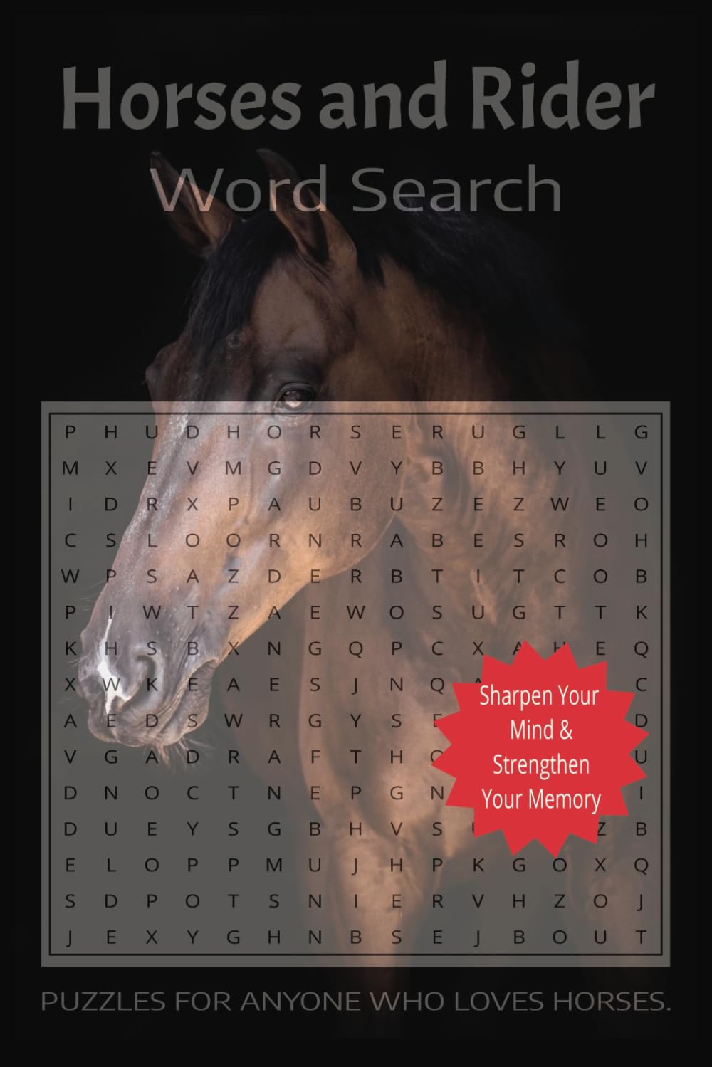 ler totalmente Horses and Rider Word Search Book: A Horse and Rider Themed Word Find Puzzle for Adults, Seniors and Teens