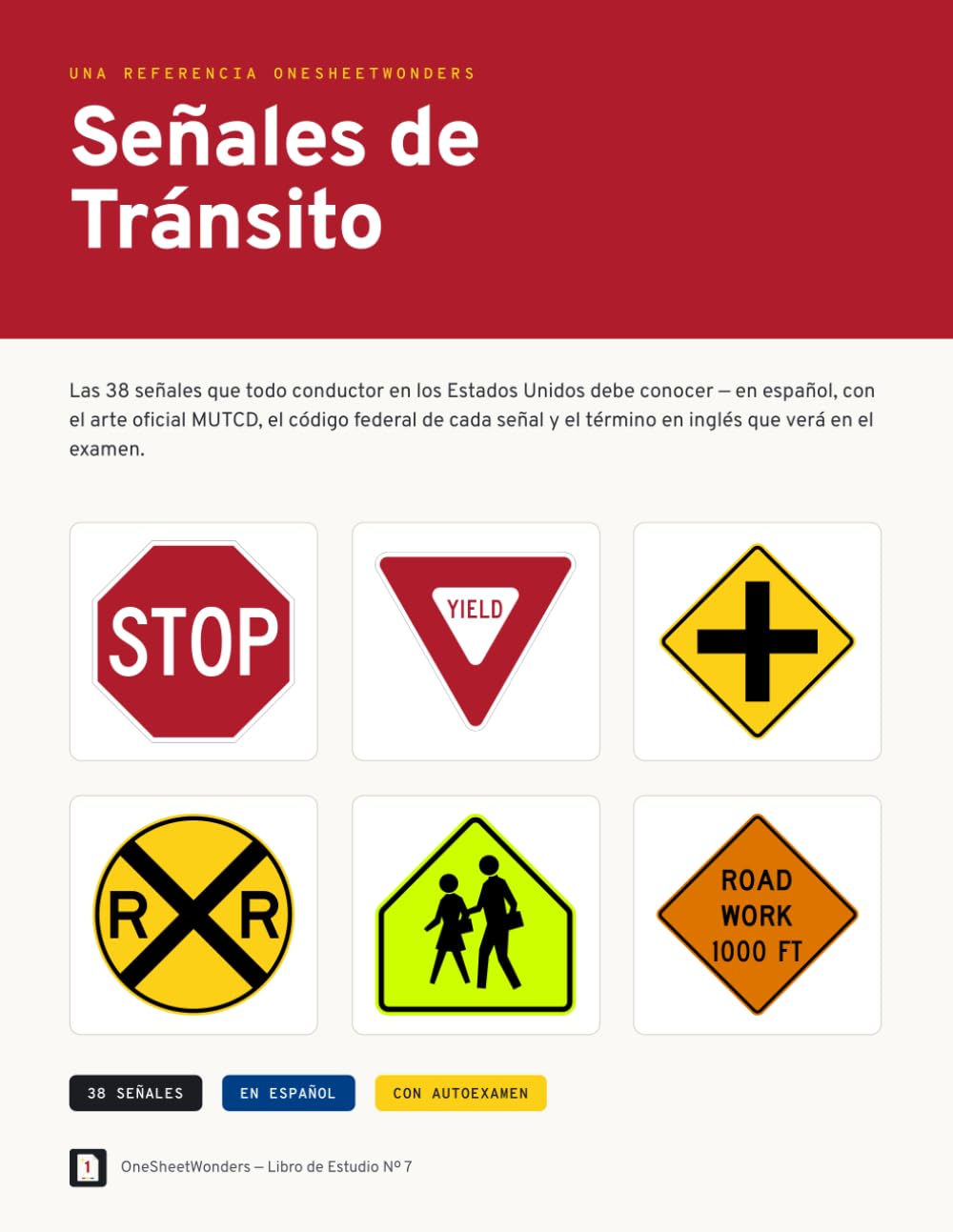 capítulo por capítulo baixar Señales de Tránsito: Las 38 señales que todo conductor en los Estados Unidos debe conocer, en español, con el término en inglés de cada una (Spanish Edition)