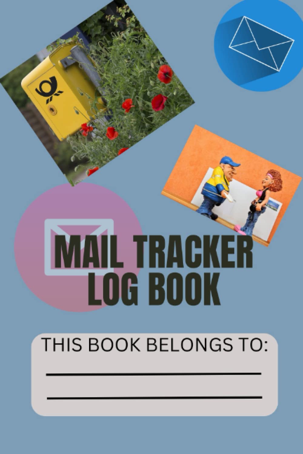 Mail tracker log book: Best for recording all your incoming and outgoing mail for personal and office use baixar livro de graça