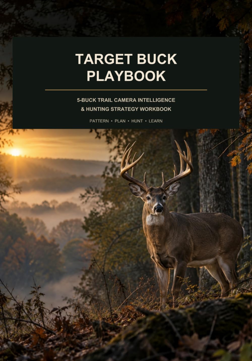 Target Buck Playbook: 5-Buck Trail Camera Intelligence & Hunting Strategy Workbook