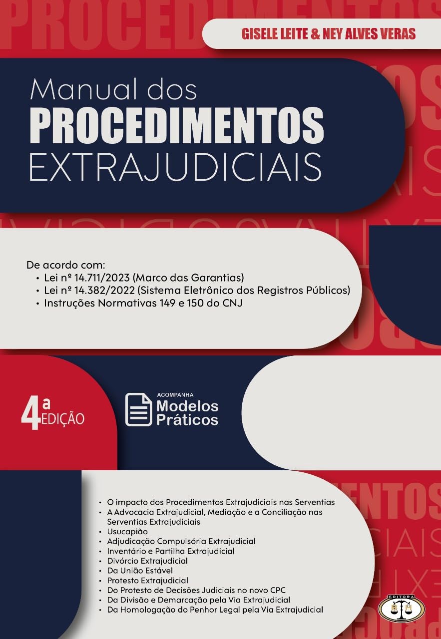 ler totalmente Manual dos Procedimentos Extrajudiciais